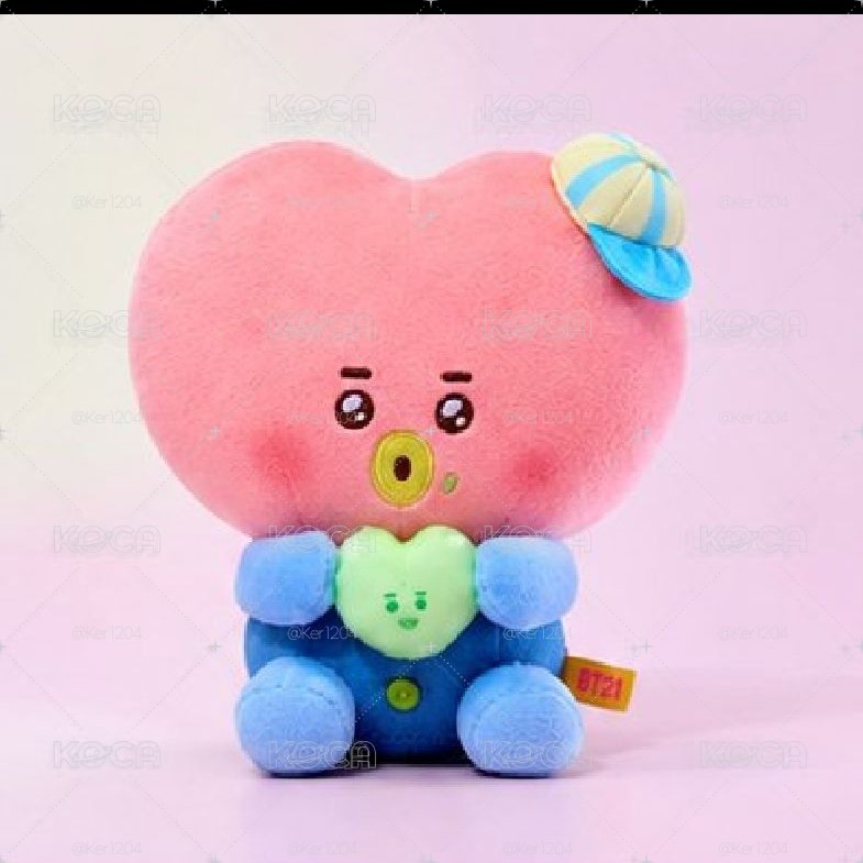 BT21 果凍系列TATA 坐姿娃娃