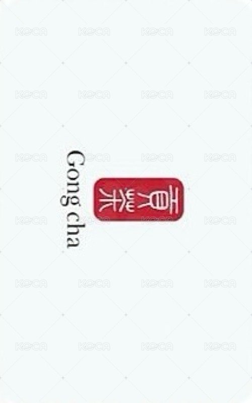 貢茶 抽選卡  背面