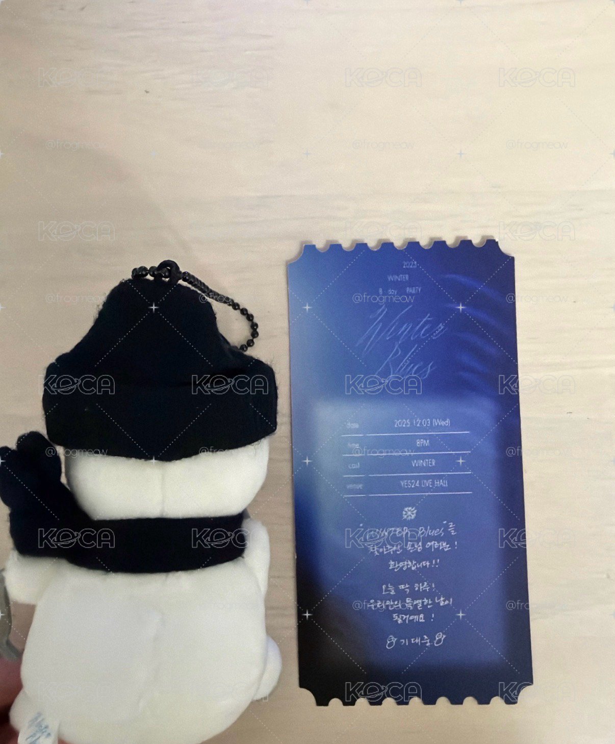 WINTERBlues 生日會雪人娃