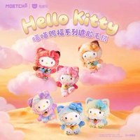 吊娃 三麗鷗 Hello kitty 喵喵賜福系列搪膠毛絨捏捏樂 盲盒
