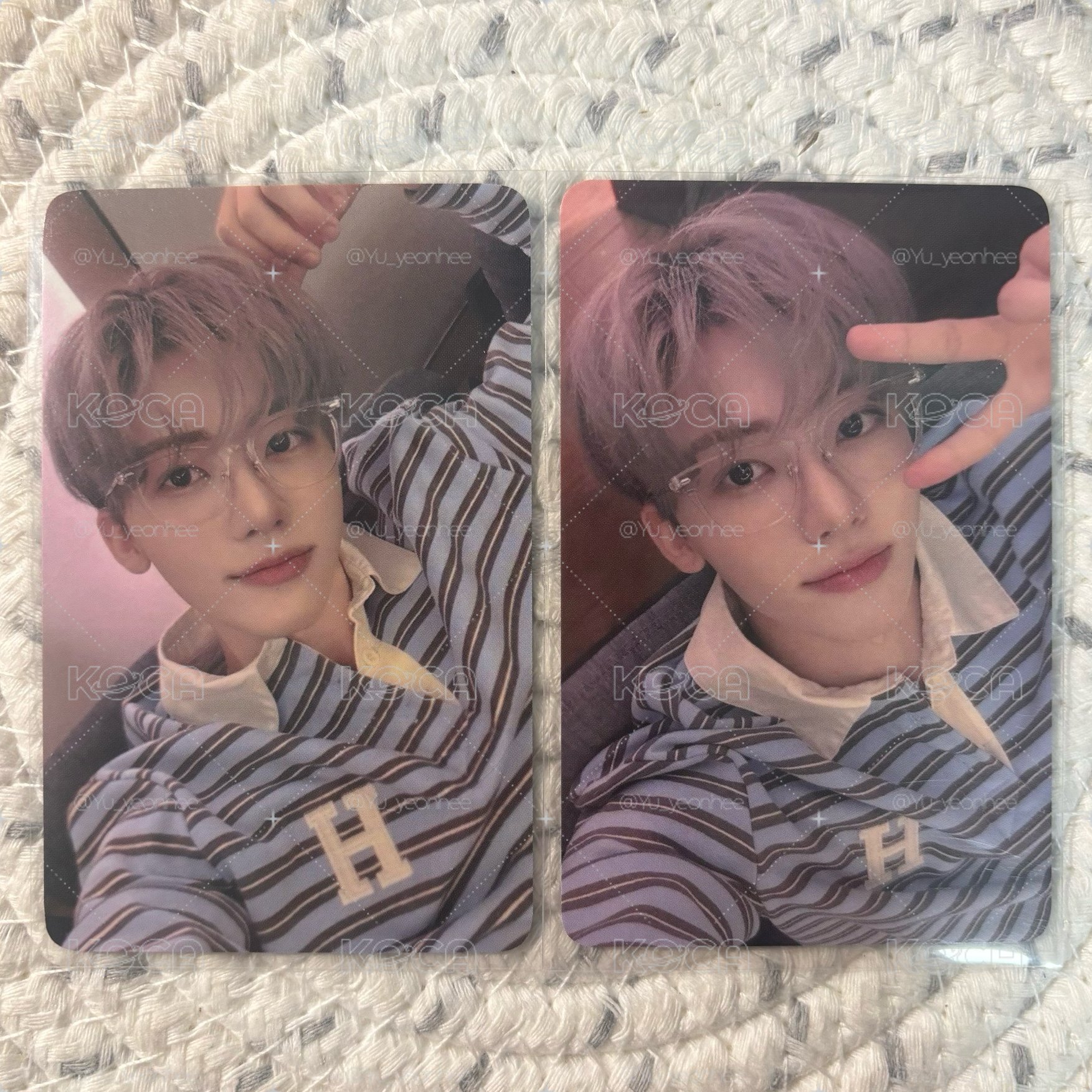 Jaemin 渽民 小盤 泡泡摩奇簽售卡一套