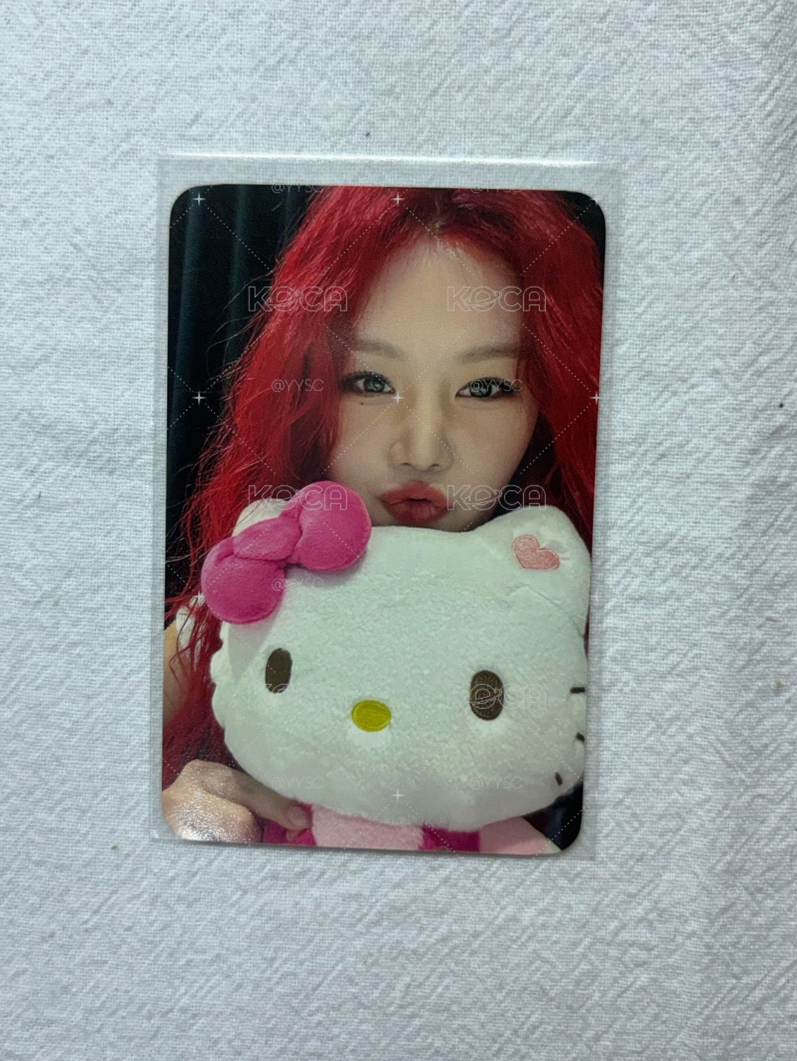 soojin BADITUDE mu 預售 特典卡 kitty ver.