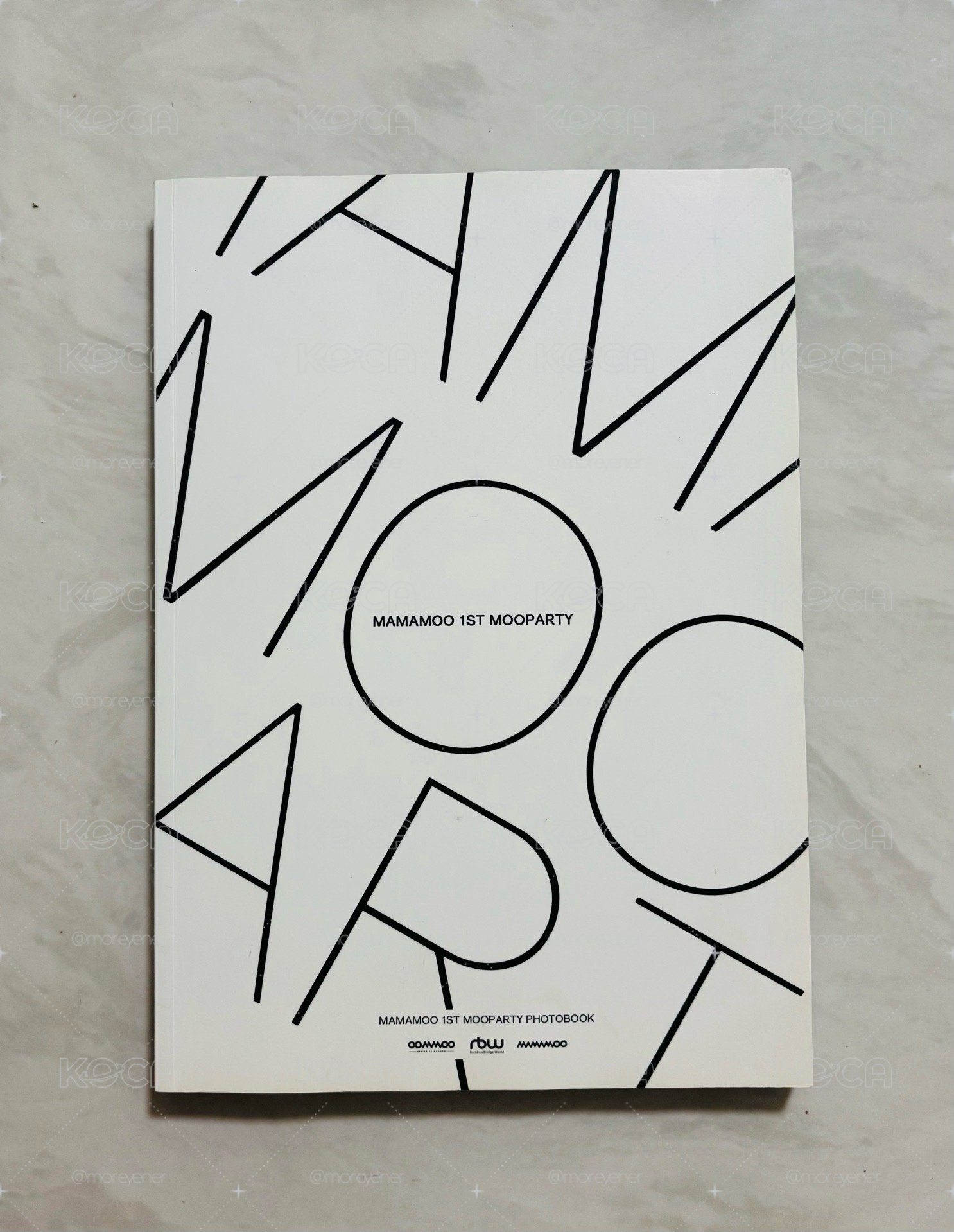 MAMAMOO 1st MOOPARTY 寫真書+DVD