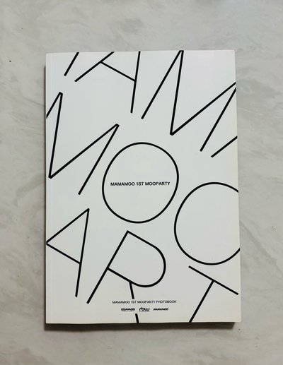 MAMAMOO 1st MOOPARTY 寫真書+DVD