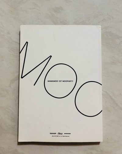 MAMAMOO 1st MOOPARTY 寫真書+DVD