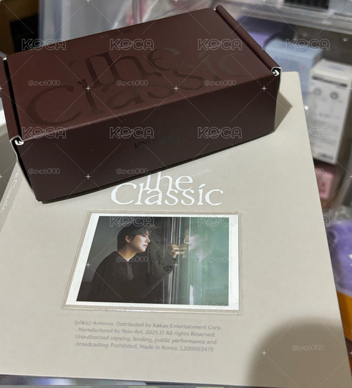 the classic 圭賢個人專輯+特典+年曆卡+髮圈