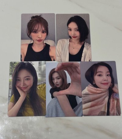 Red Velvet 中國 官方 Lavazza Coffee 拉瓦薩咖啡 小卡