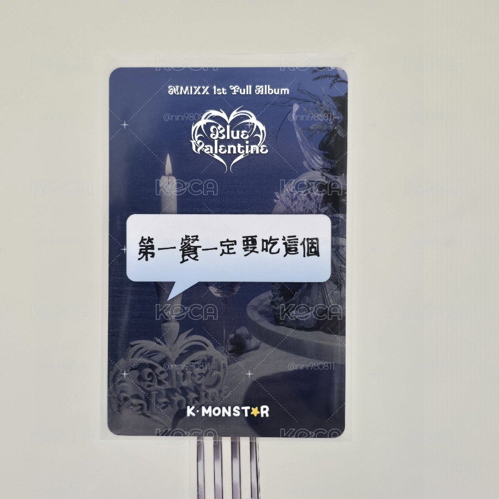 NMIXX 正規一BLUE VALENTINE KM合影簽售卡 BAE