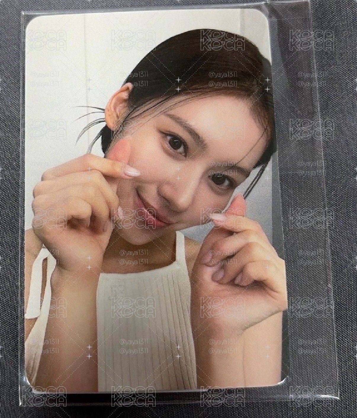 SANA X Bioré 代言卡 