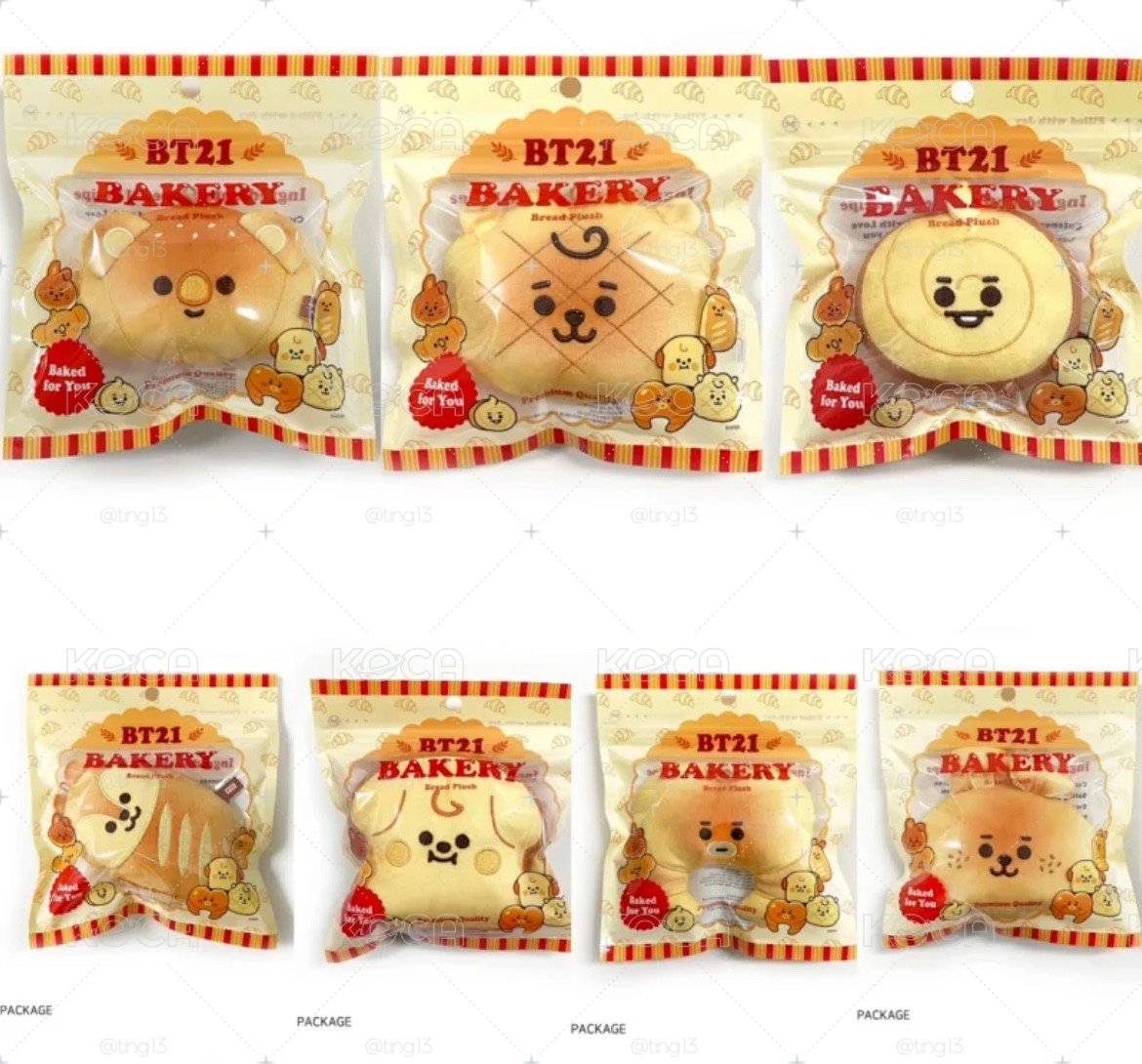 代購 BT21麵包系列