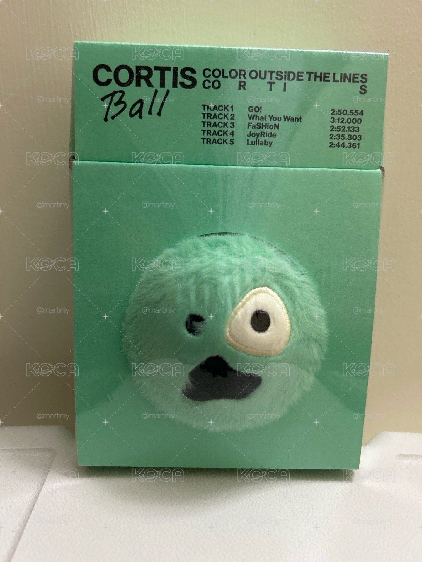 全新 迷一 poyoyoi Cortis ball 綠球專