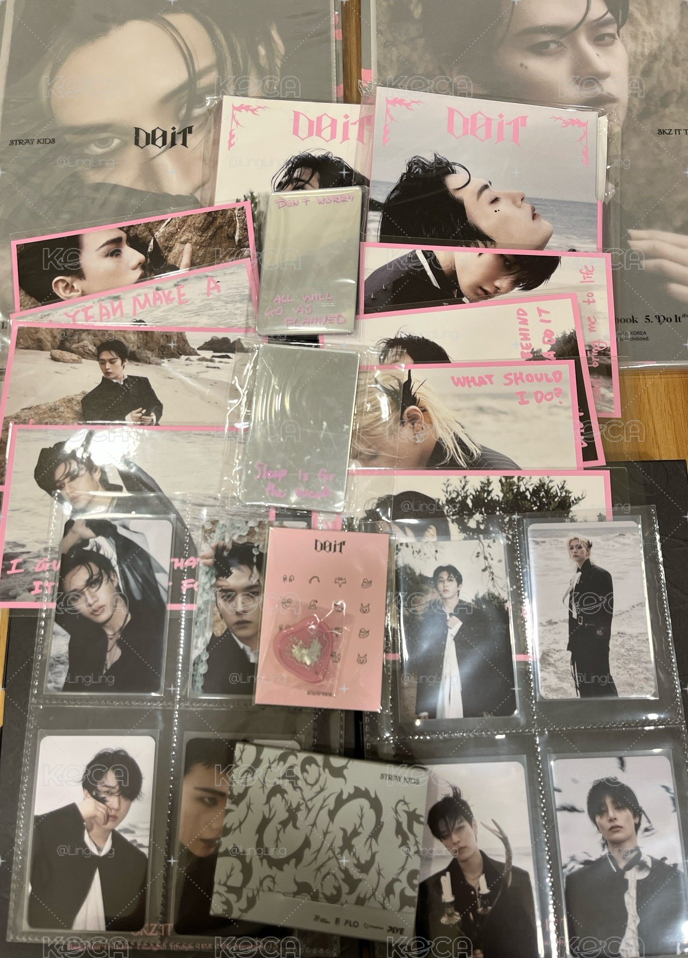 Do it 限量、一般、電子專、旻城單封空專一起賣（含燦、菲全新鏡子）