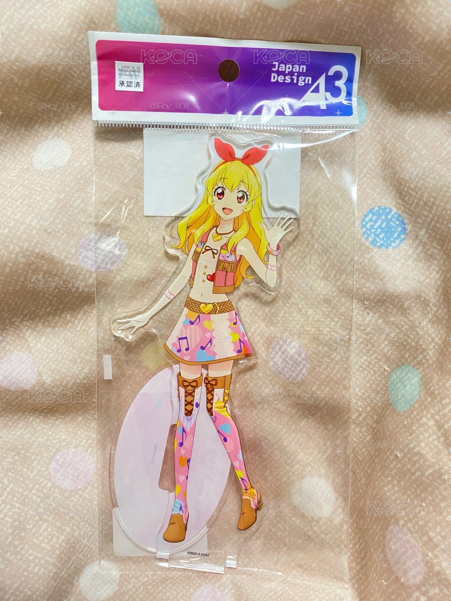 《アイカツ》星宮莓-八角立牌