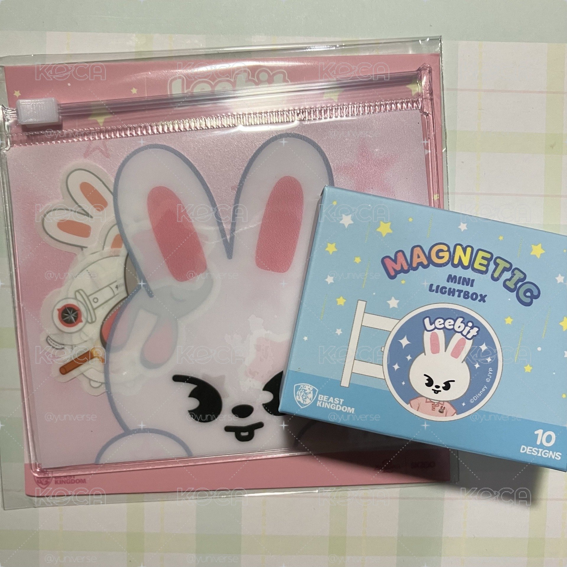 skzoo台北快閃店 燈箱磁鐵 / 貼紙包