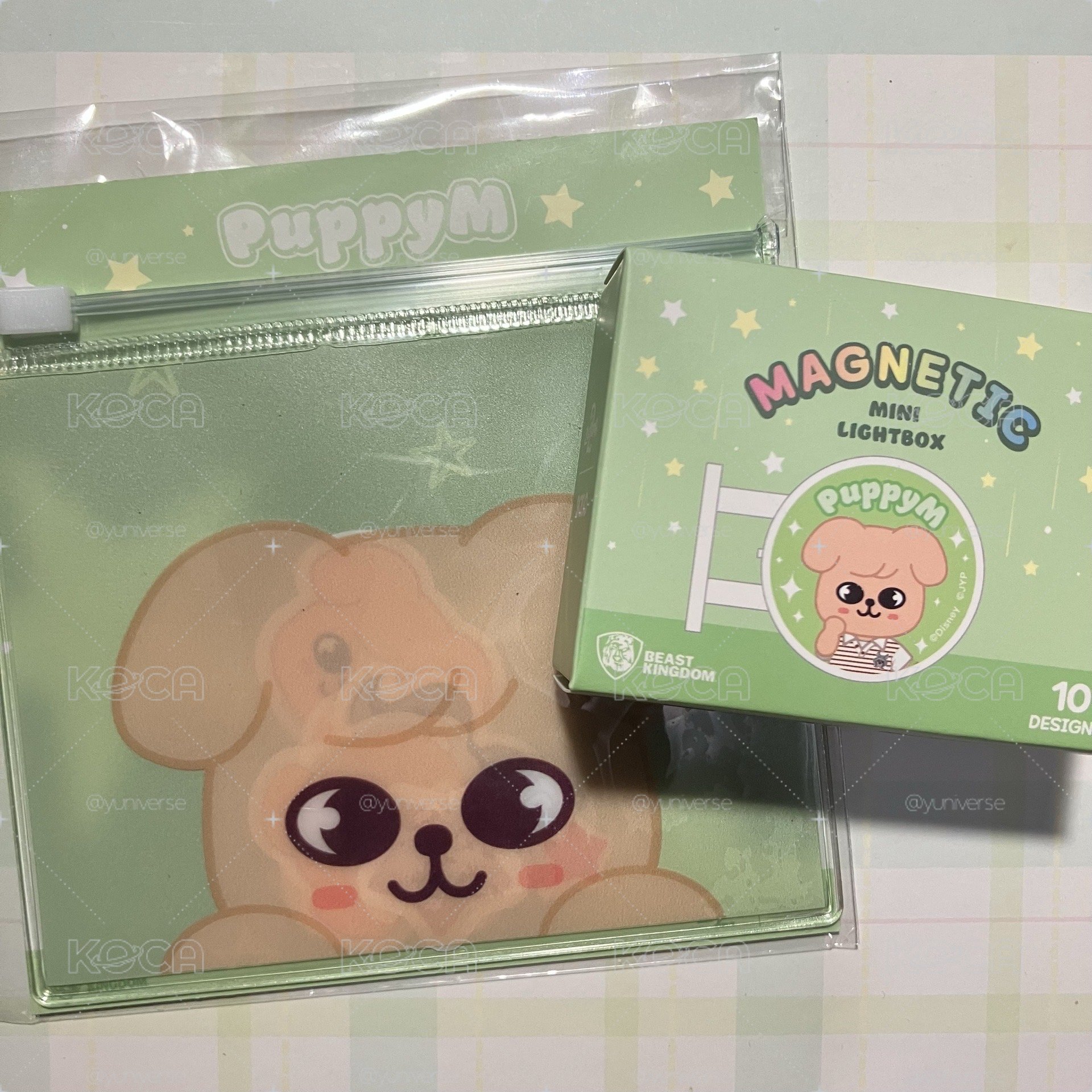 skzoo台北快閃店 燈箱磁鐵 / 貼紙包