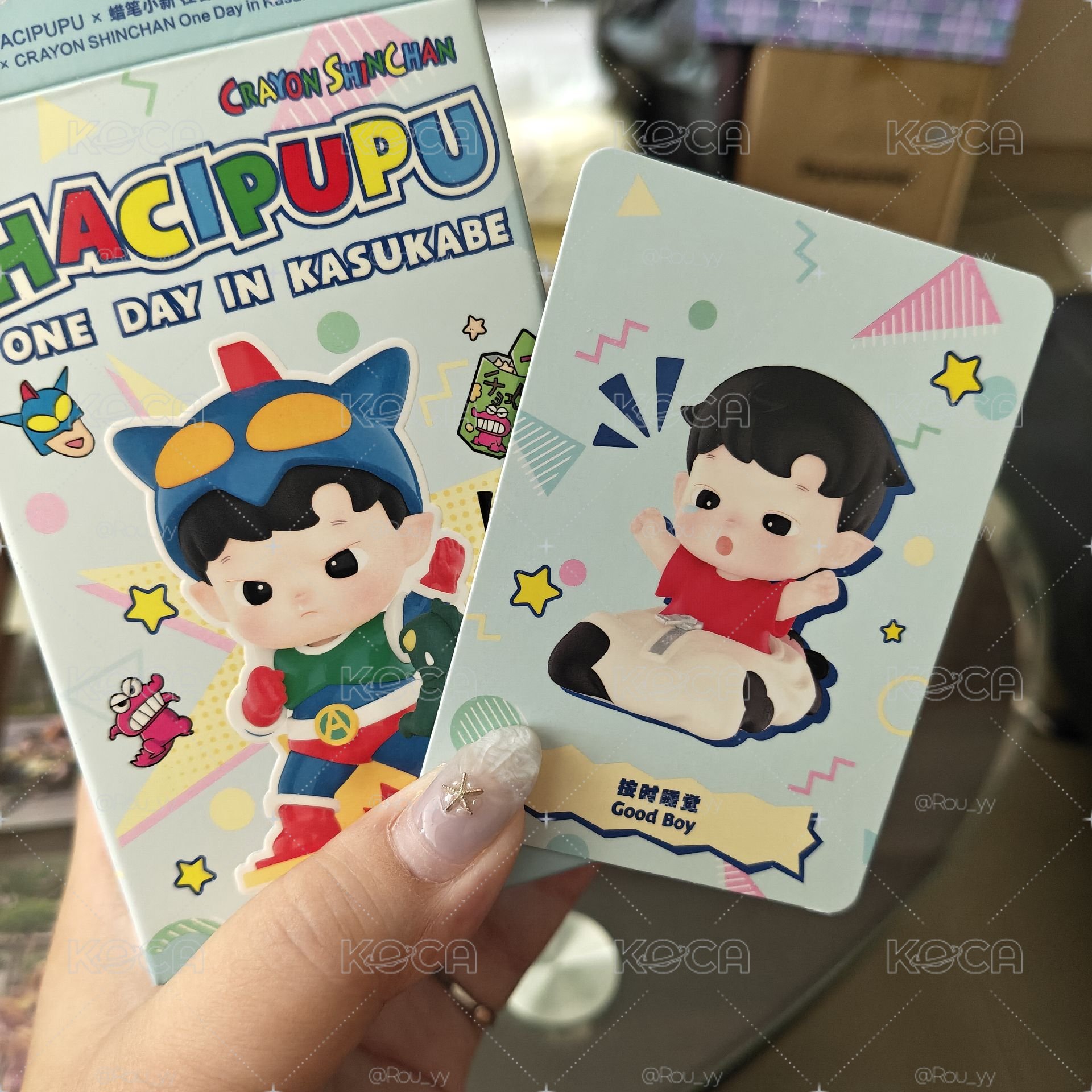 Hacipupu X 蠟筆小新 按時睡覺