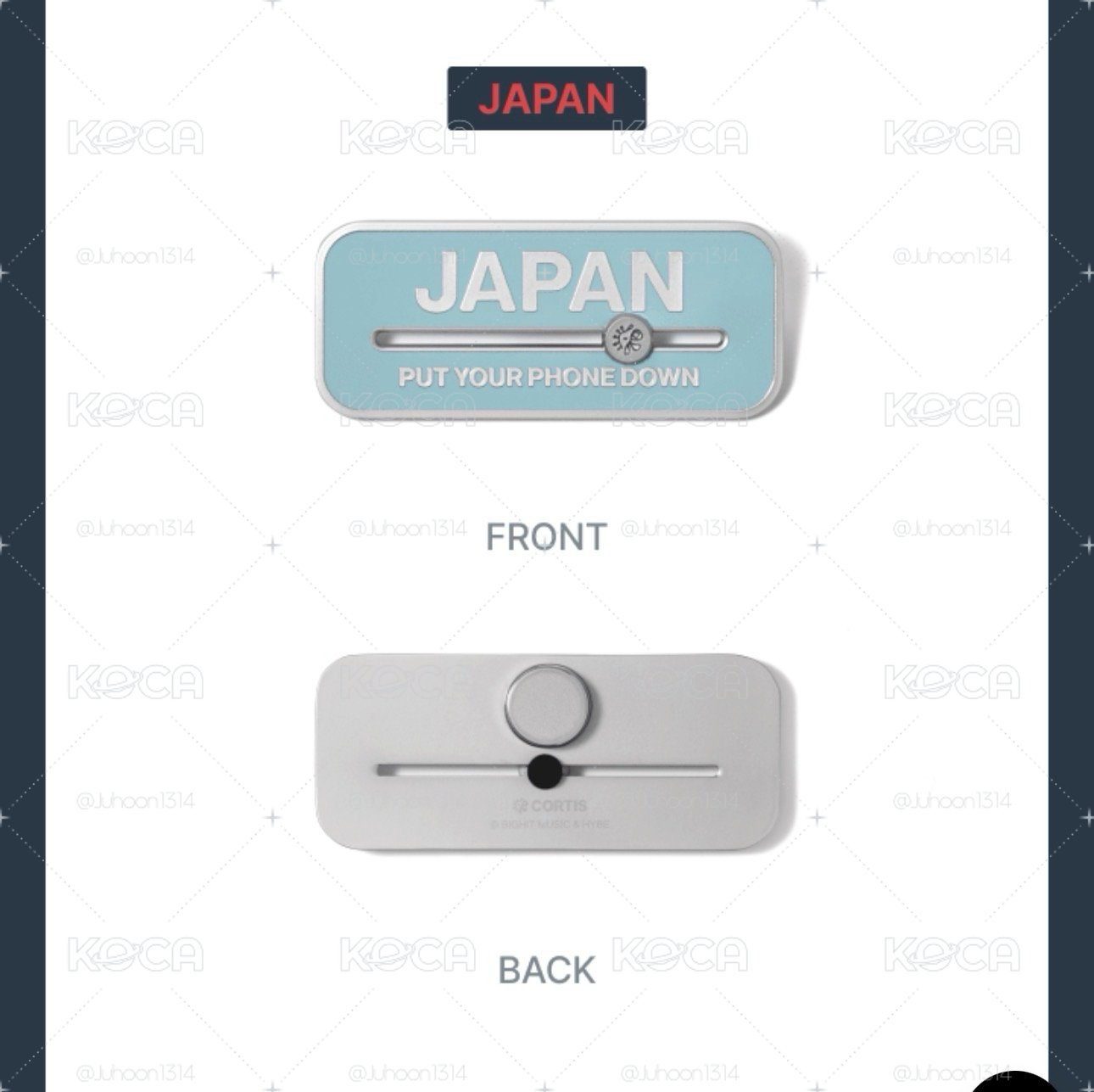 日巡徽章[Japan］