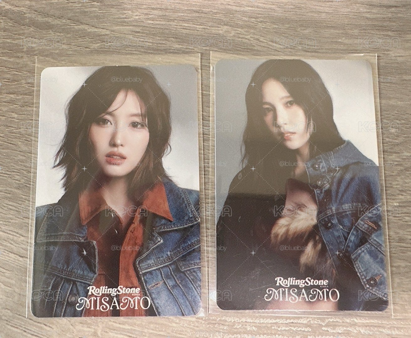 momo Mina 滾石雜誌 小卡 rolling twice 