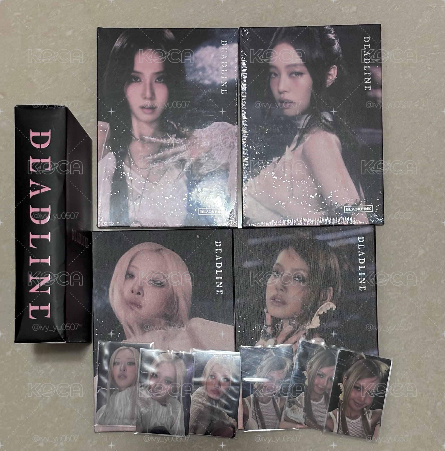 Blackpink deadline 單封一套+wvs外殼