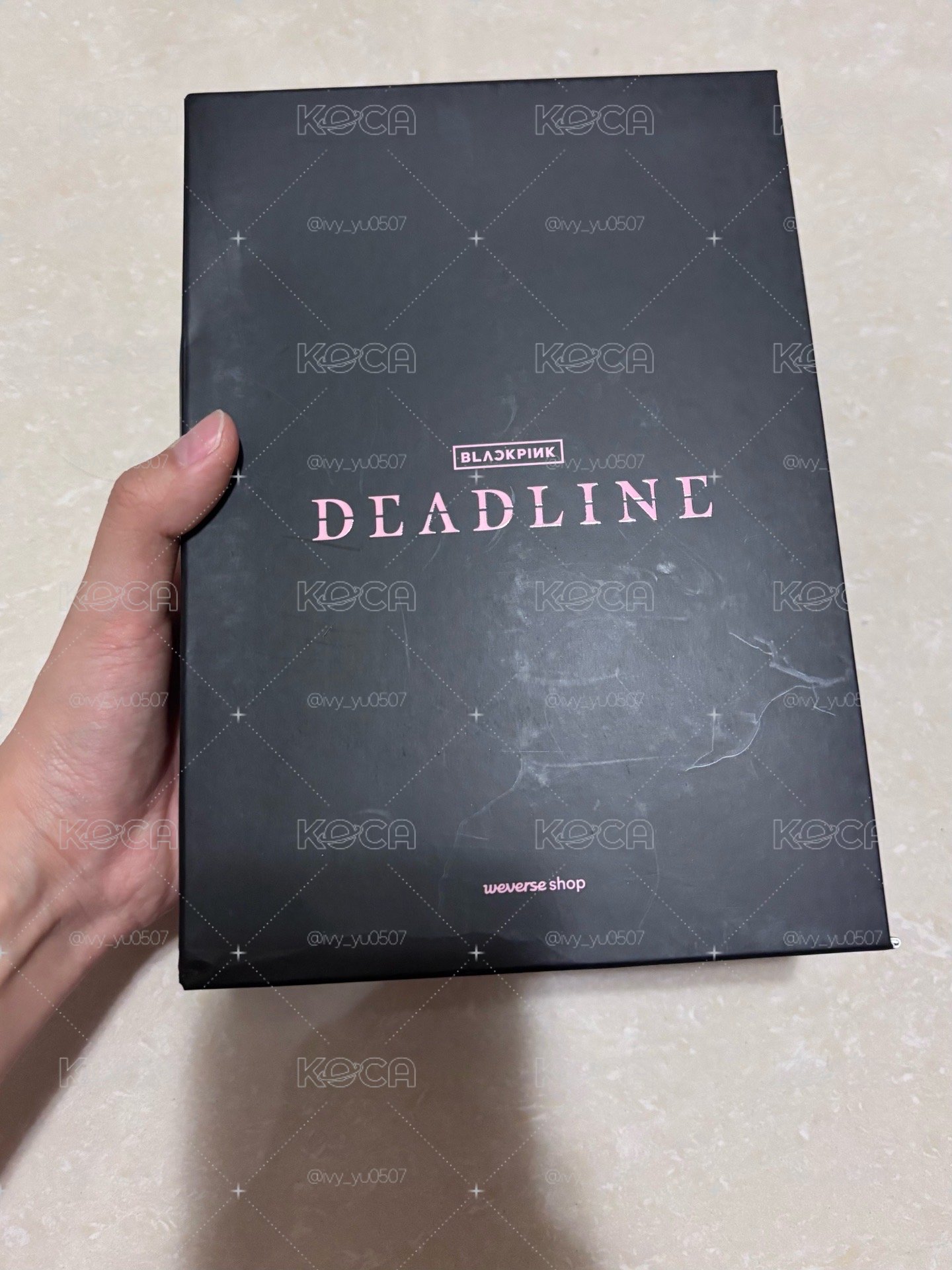 Blackpink deadline 單封一套+wvs外殼