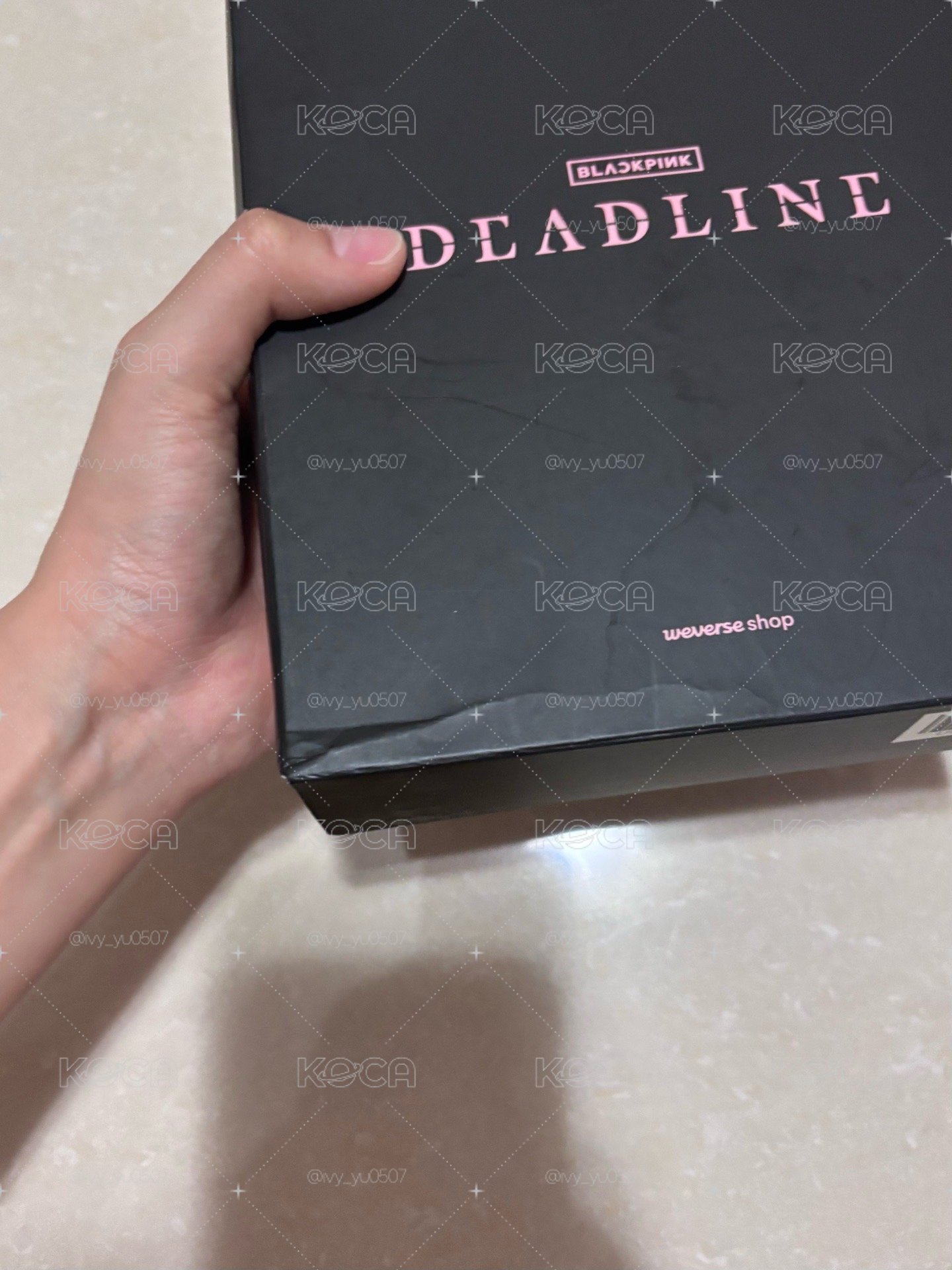 Blackpink deadline 單封一套+wvs外殼