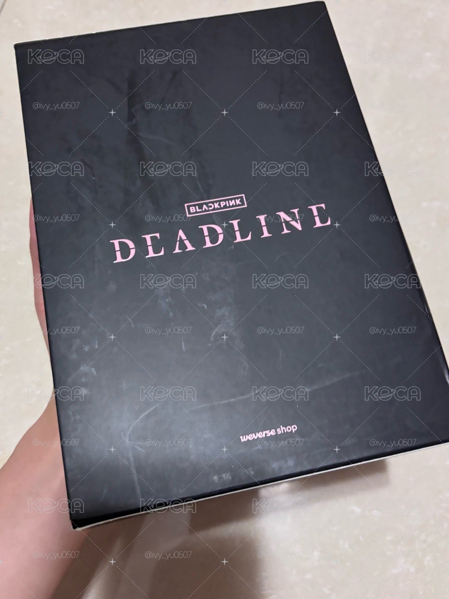Blackpink deadline 單封一套+wvs外殼