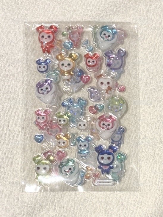 TEICE LOVEIY GIGO貼紙兩張