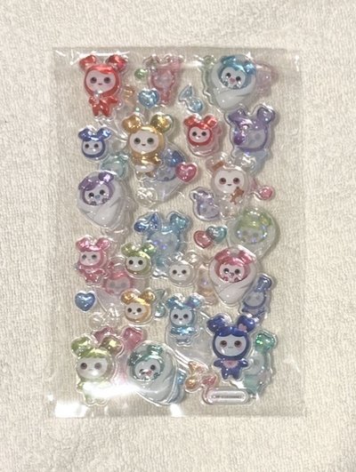 TEICE LOVEIY GIGO貼紙兩張