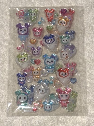 TEICE LOVEIY GIGO貼紙兩張