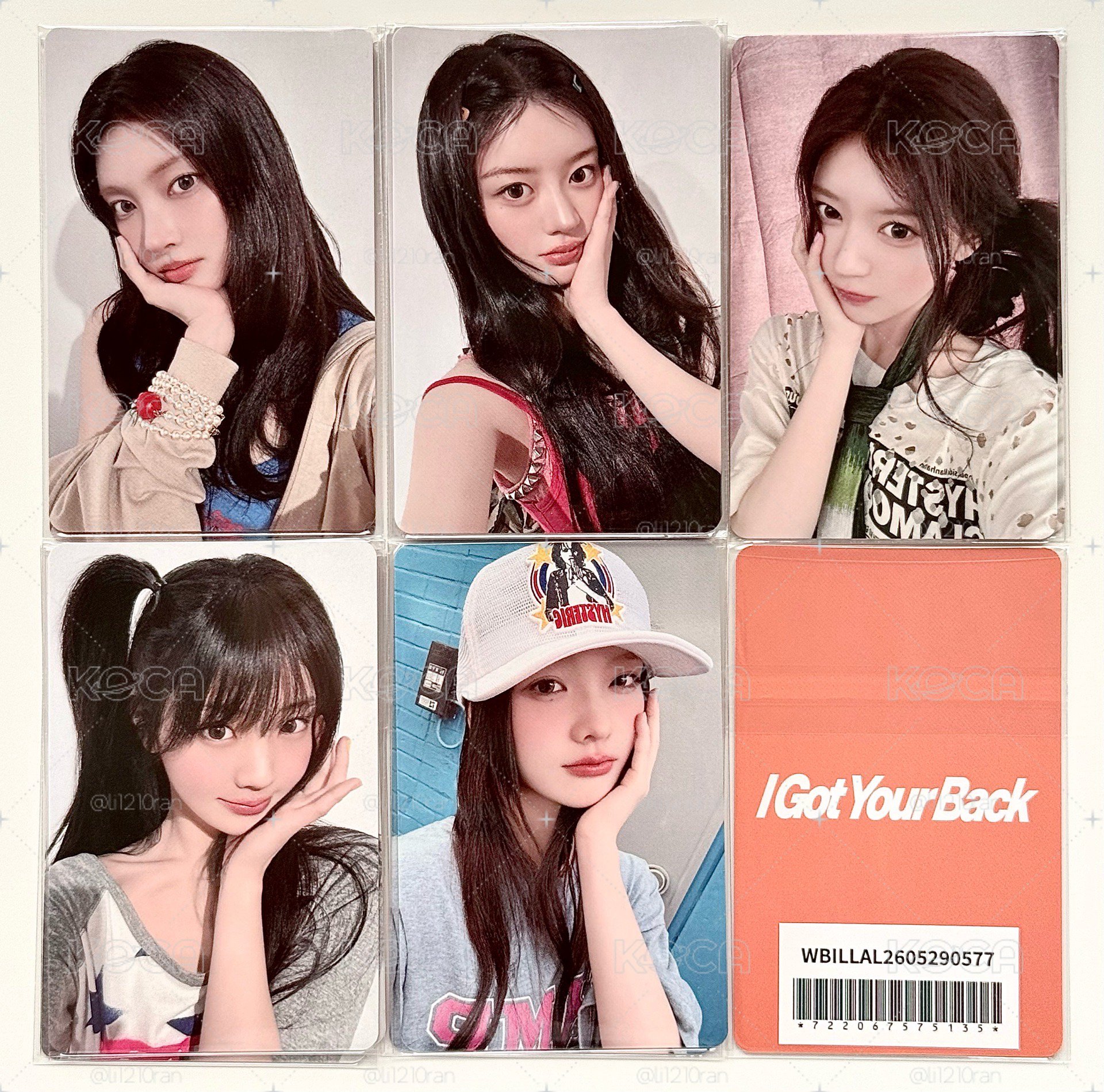 〔含日咖預售〕I Got Your Back WVS快閃店幸運卡 