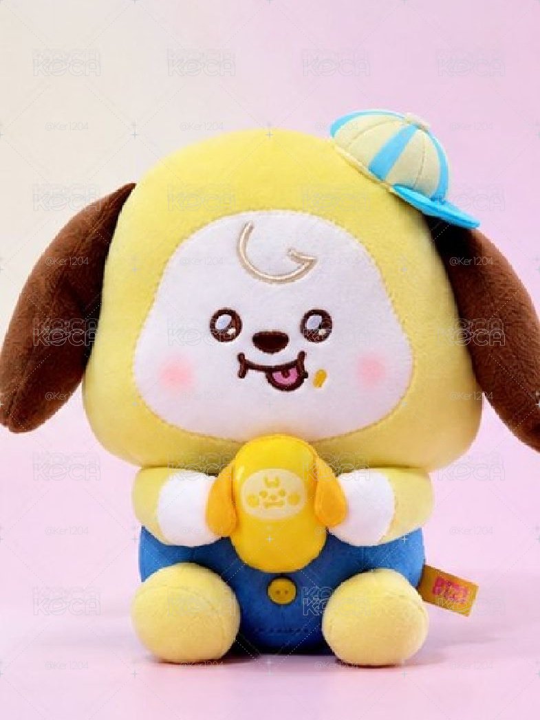 BT21  果凍CHIMMI坐姿娃娃