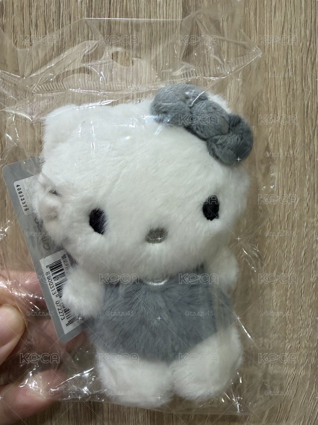全新現貨 灰色Kitty吊娃
