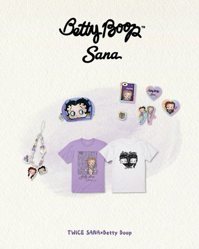 [線上團] TWICE SANA x Betty Boop