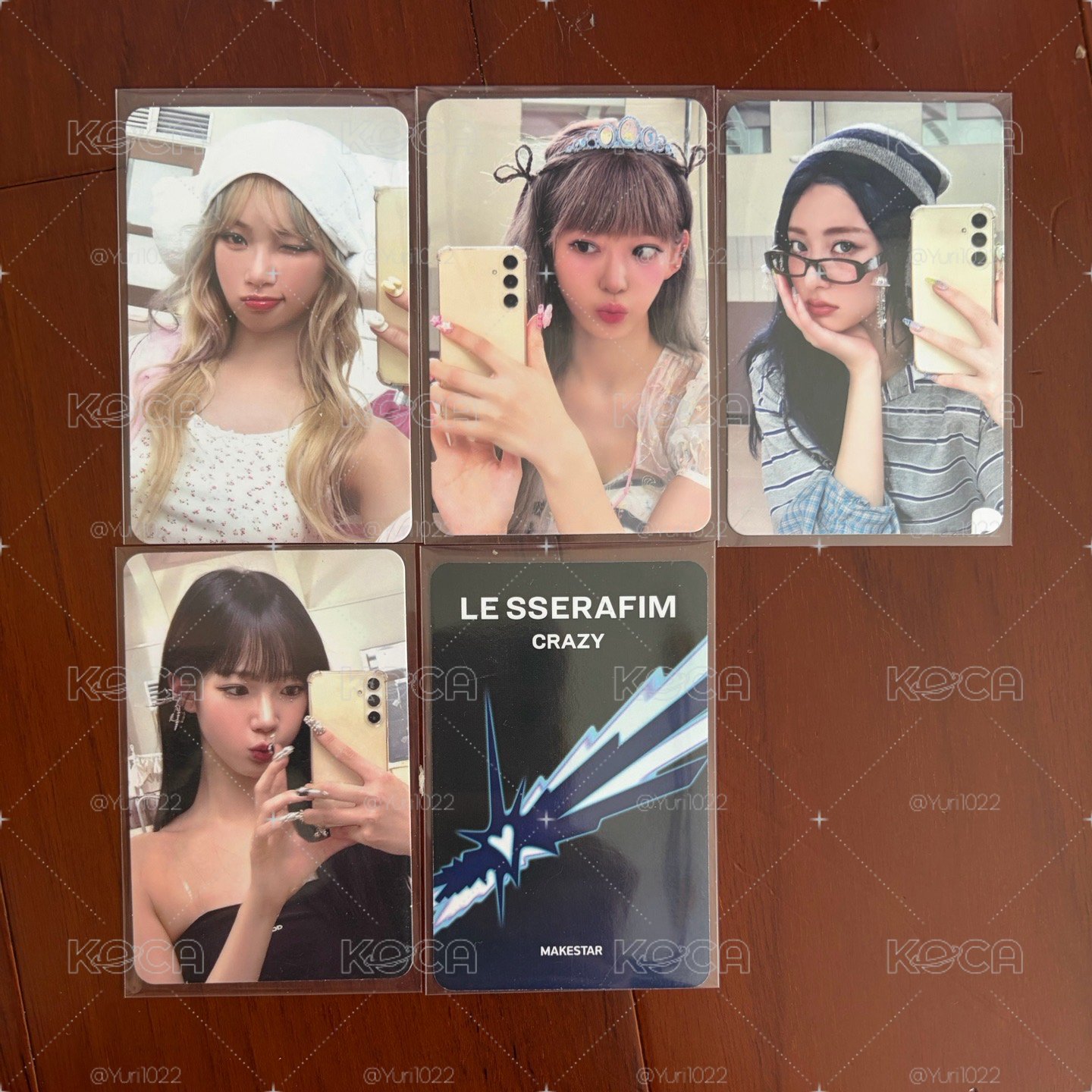 LE SSERAFIM CRAZY ms 簽售卡 簽售