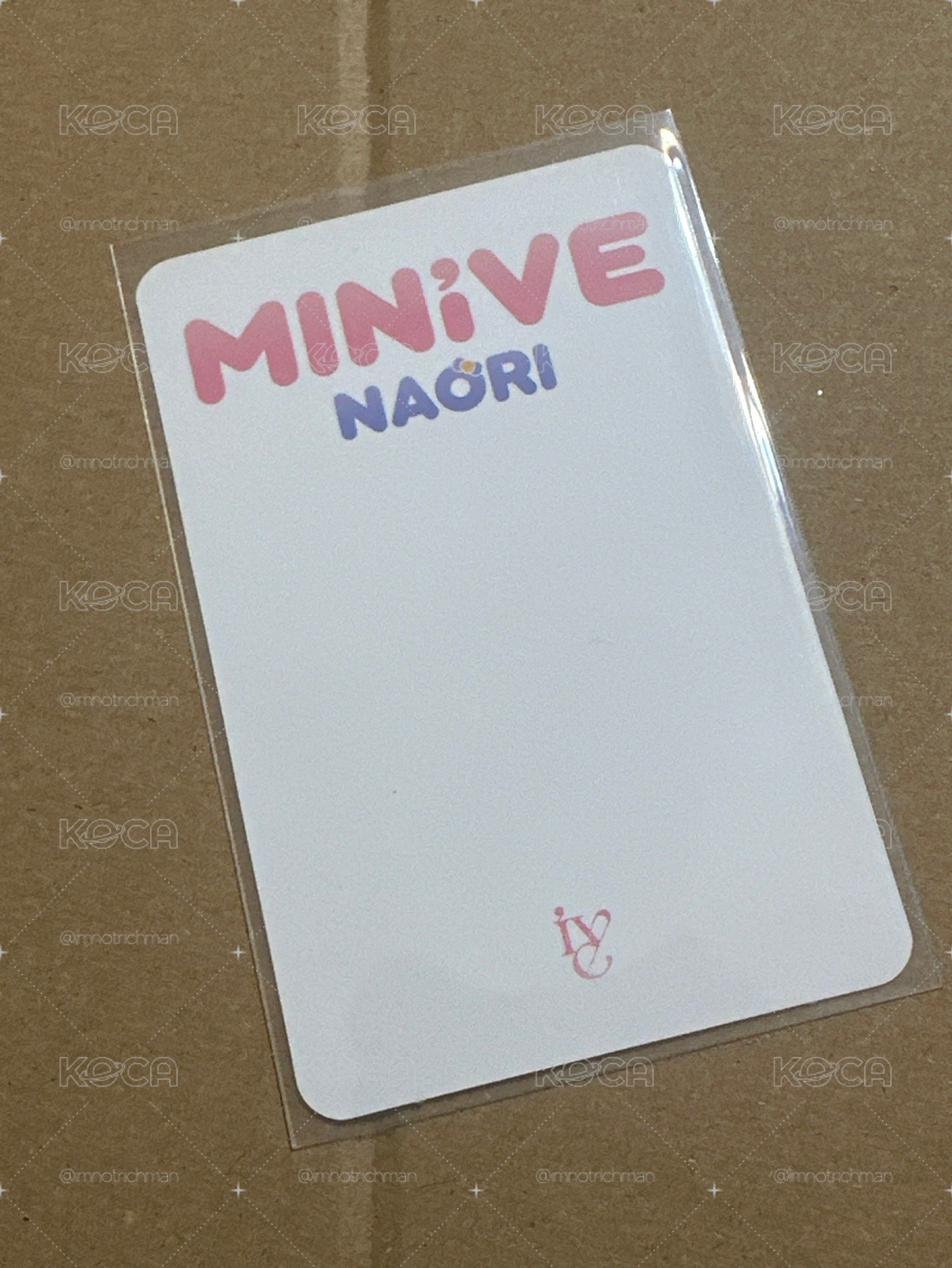 ［現貨］MINIVE PARK 第二週快閃店滿額卡-伶