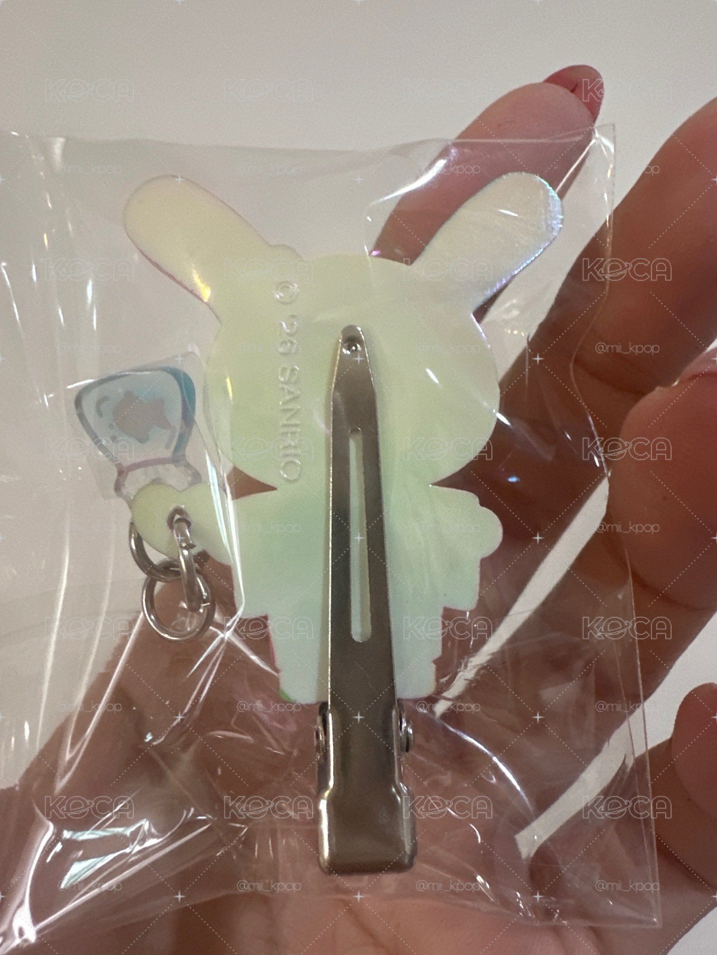 三麗鷗 花小兔 夏日花火節髮夾