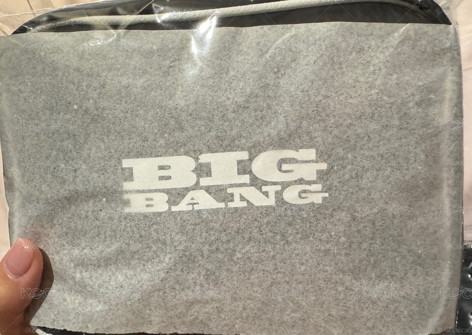 BIGBANG 2026 GOODS 化妝包 黑色