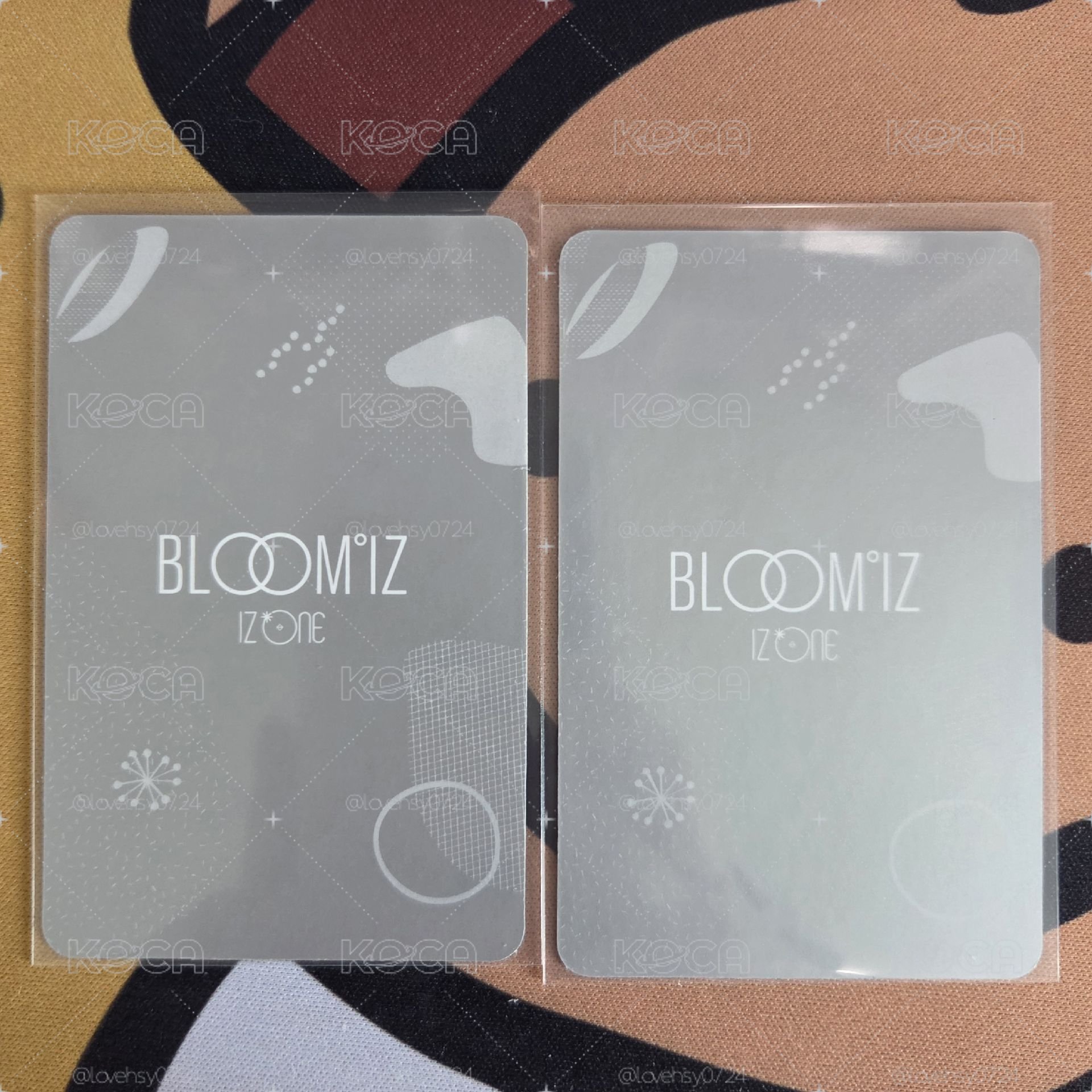 IZONE薄荷綠櫻一對