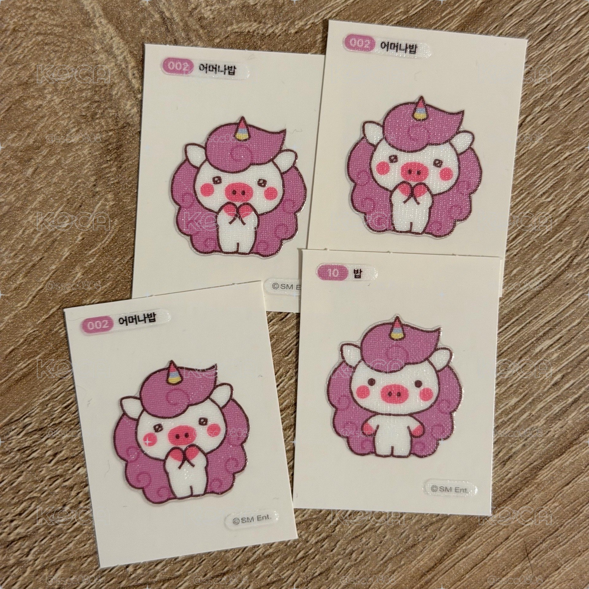 EXO 滿額貼紙