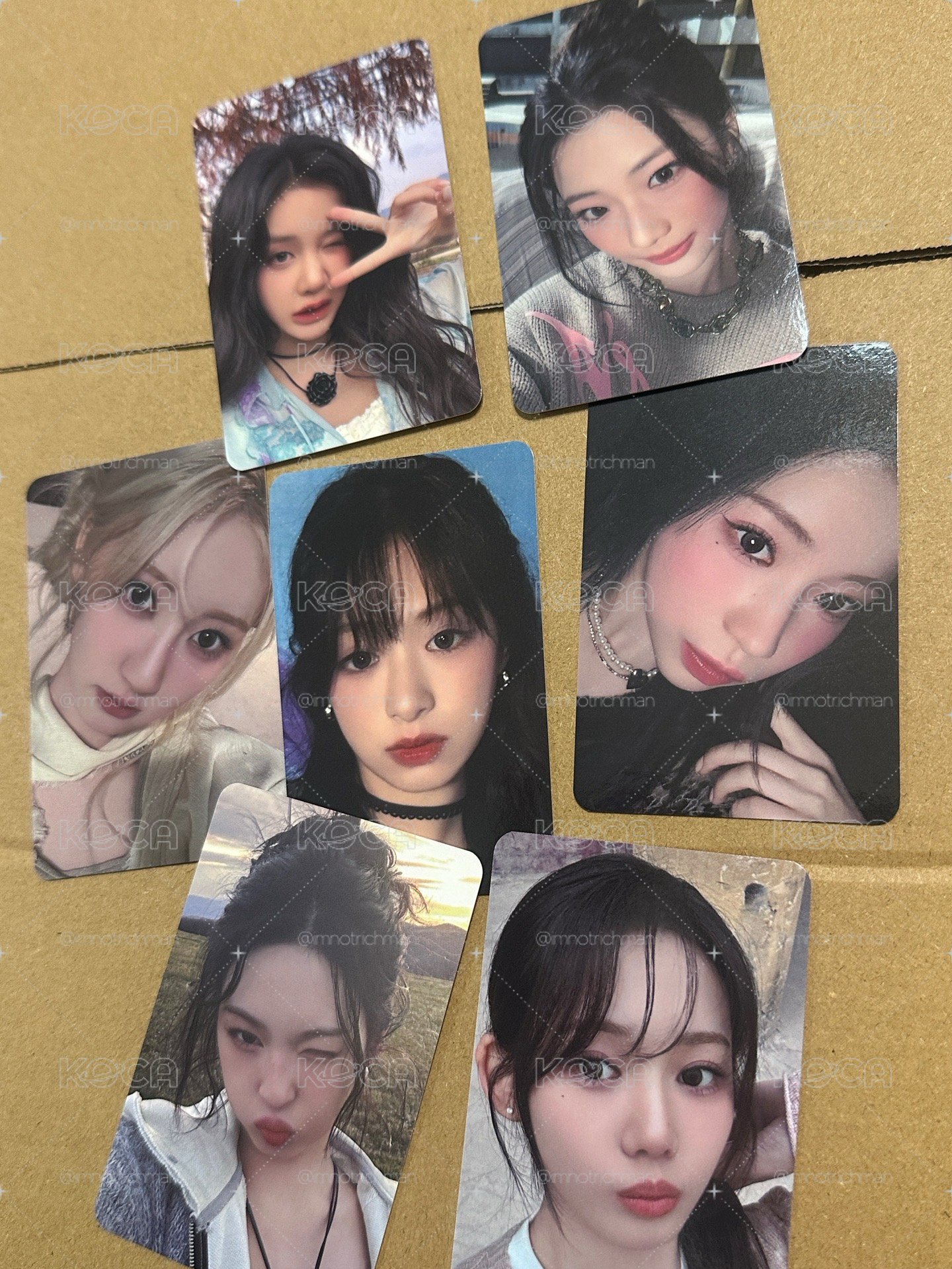 [現貨］BABYMONSTER一週年寫真書 YG線下 特典卡(C ver.)