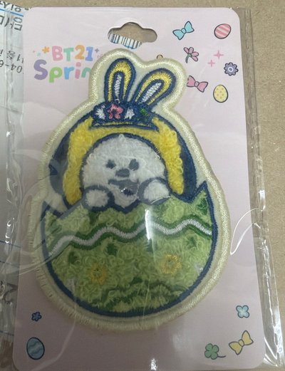 BT21 日限 spring 別針