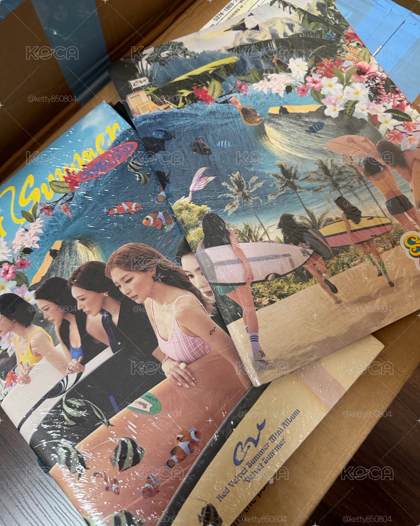 Red Velvet  surfin boy PB 未拆專
