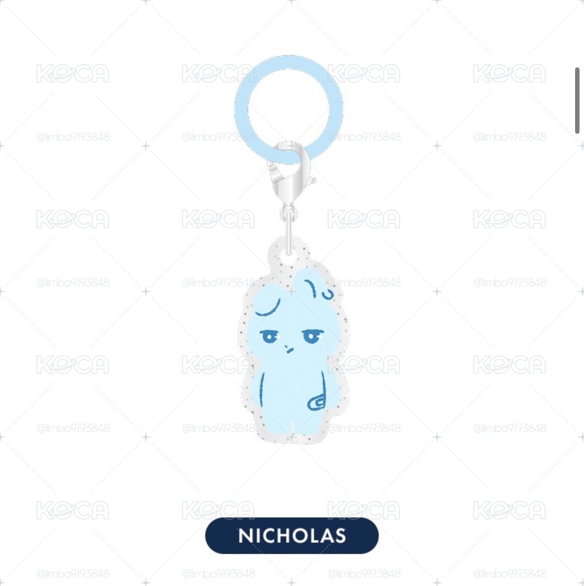 十五夜 壓克力吊飾 Nicolas