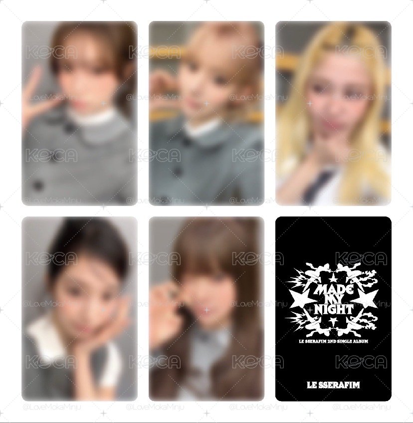 🩶LE SSERAFIM｜允 葉｜日咖2.0幸運卡
