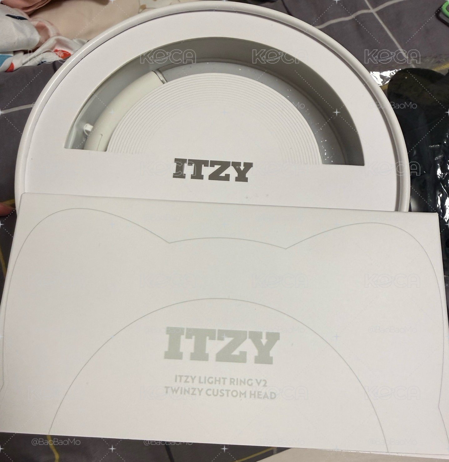 ITZY手燈+貓耳殼