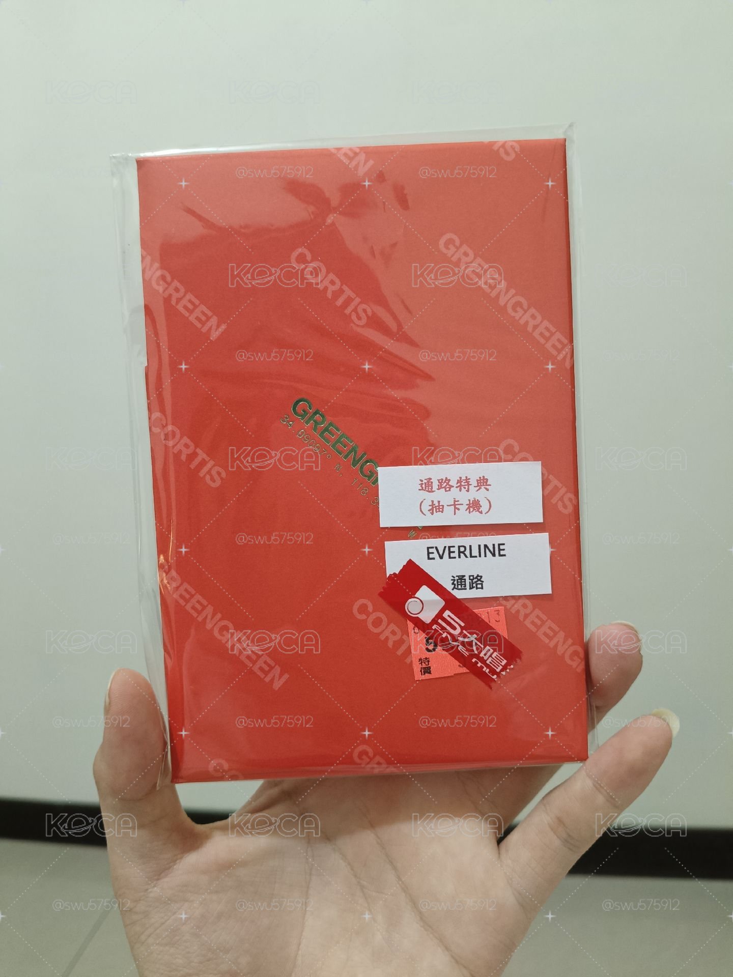 全新未拆紅色電子專速出~