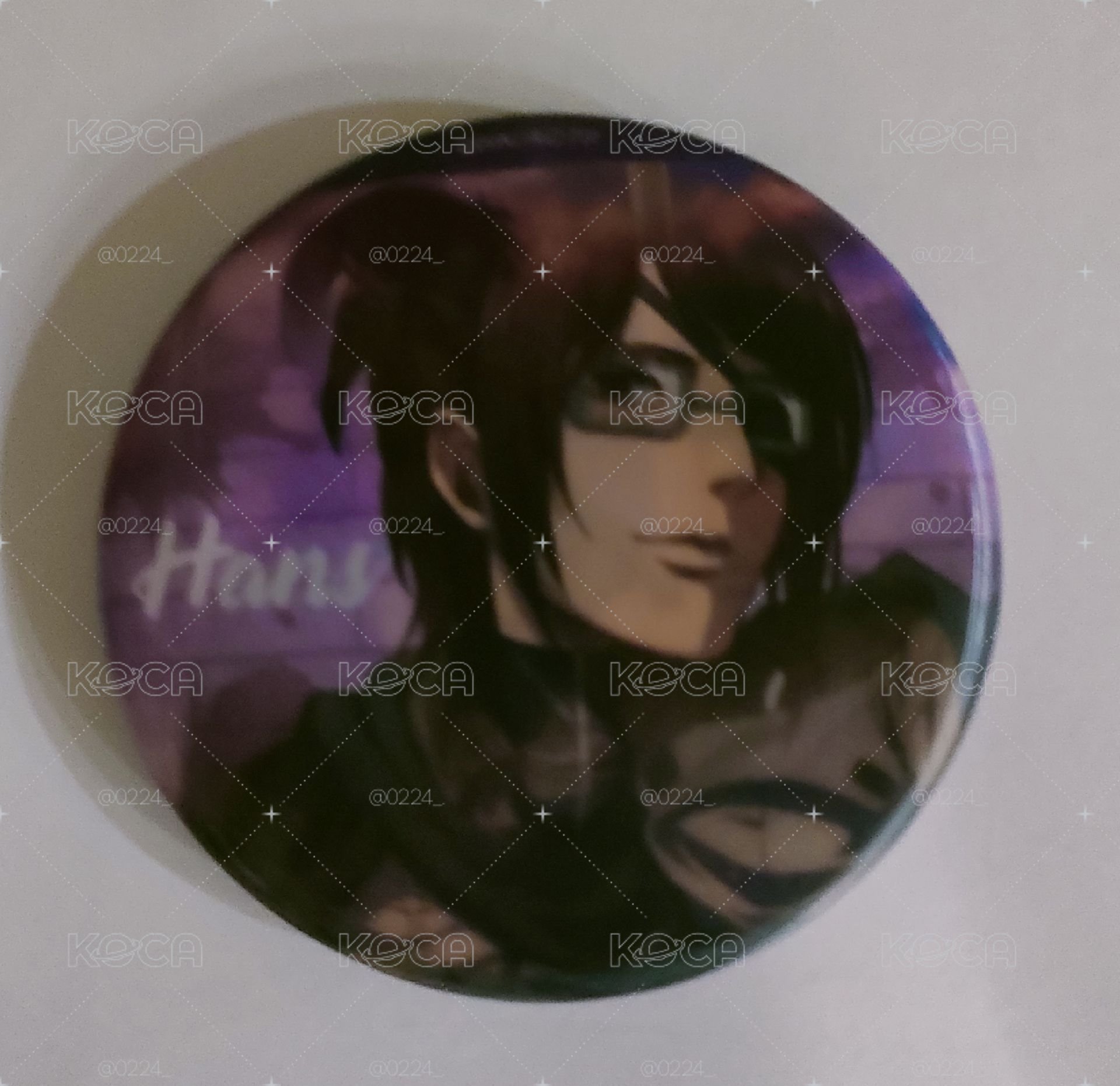進擊的巨人 漢吉 711光柵徽章58mm