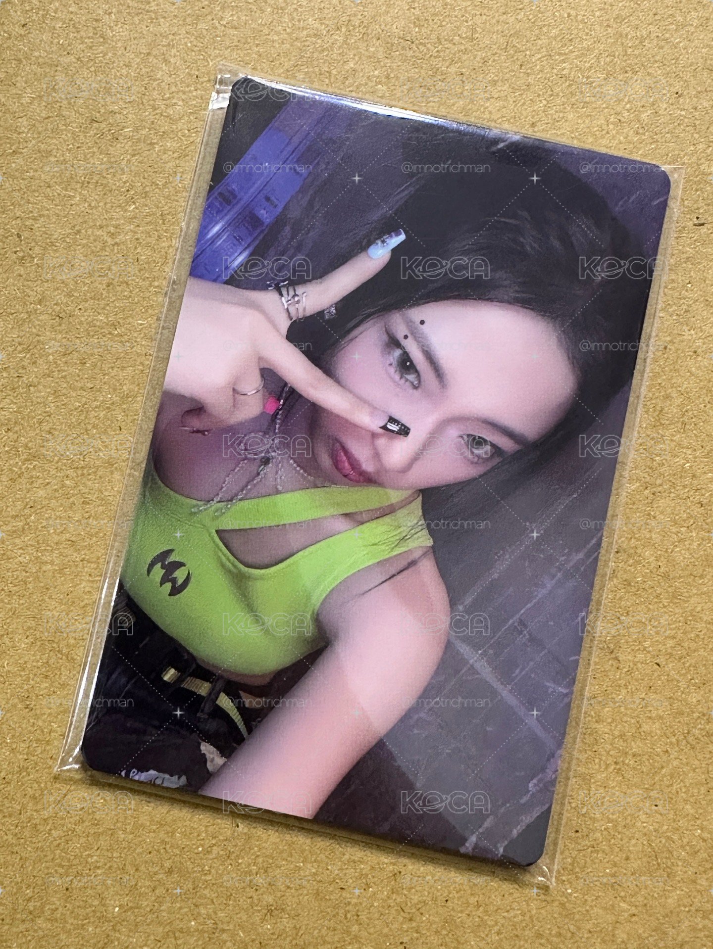 ［現貨］BABYMONSTER DRIP YG快閃線下特典一套七張 （D ver.)