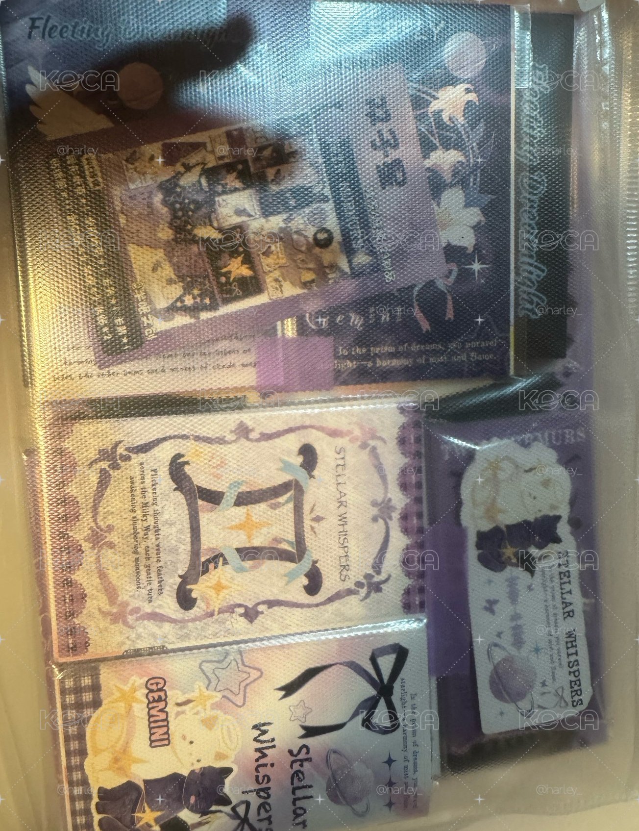 文創 打包材料 雙子星 試吃1p