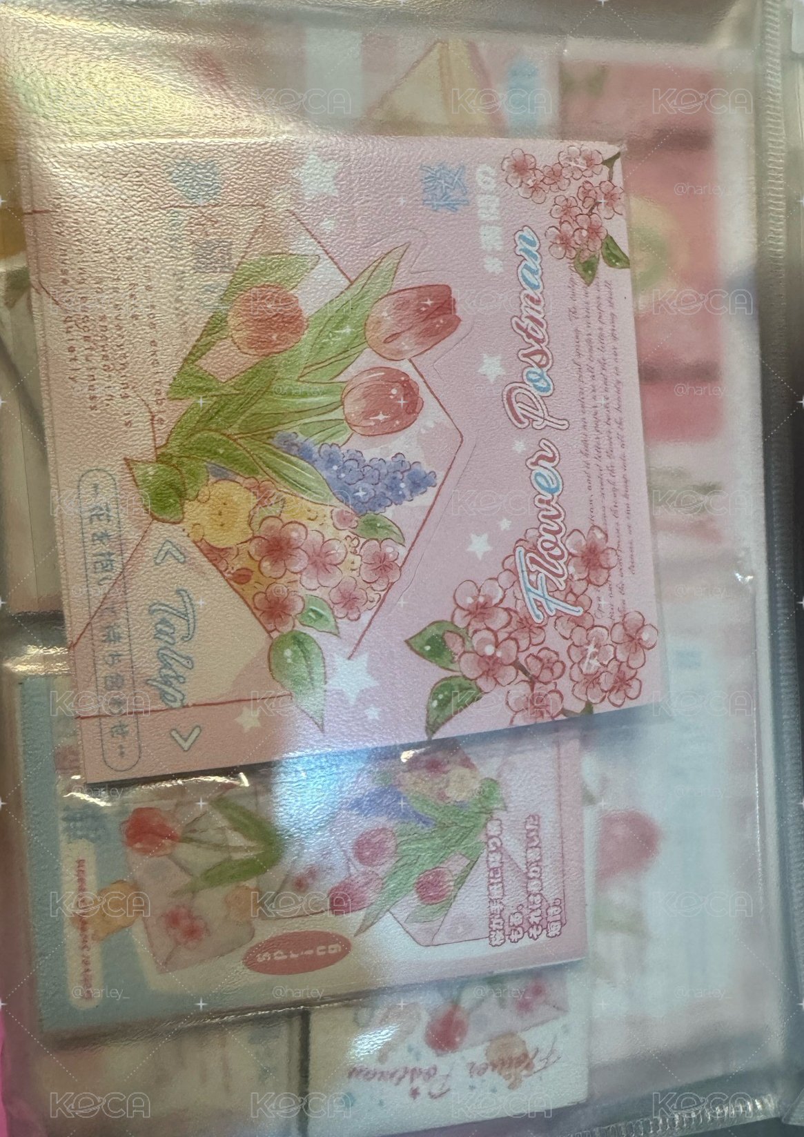 文創 打包材料 貓與花箋 試吃1p